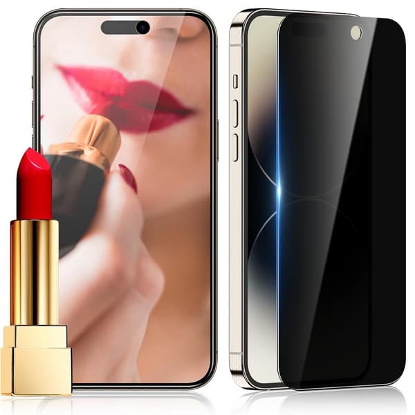 2 stk iPhone 13 Pro max Privacy skjermbeskytter Privacy skjermbeskytter