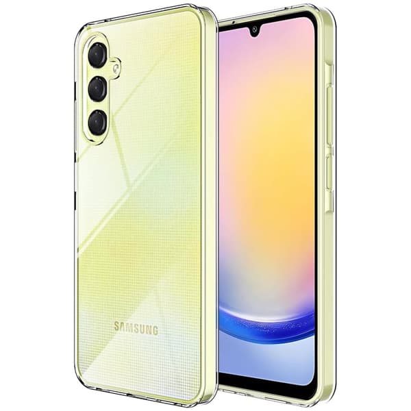 Samsung A25 - Gennemsigtig TPU-taske