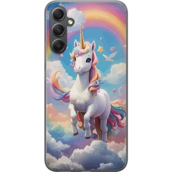 Samsung Galaxy A05s Läpinäkyvä kuori Yksisarvinen
