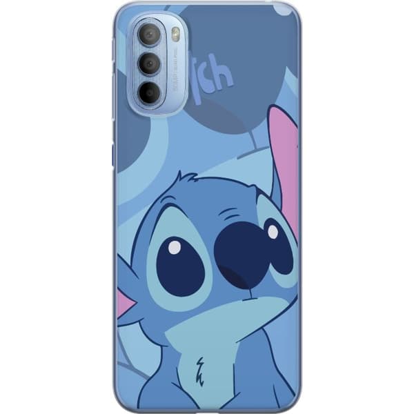 Motorola Moto G31 Genomskinligt Skal Stitch