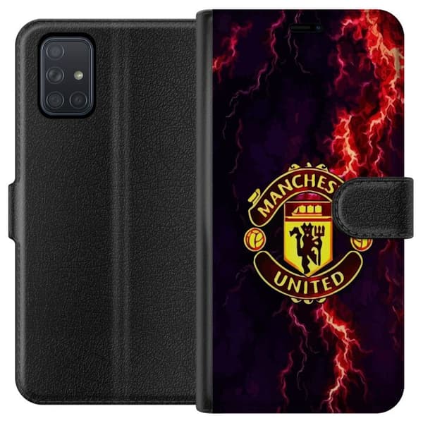 Samsung Galaxy A71 Plånboksfodral Manchester United