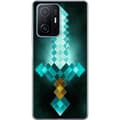 Miniatyrbillede 1 af 3: Xiaomi 11T Pro Gennemsigtig cover Minecraft sværd