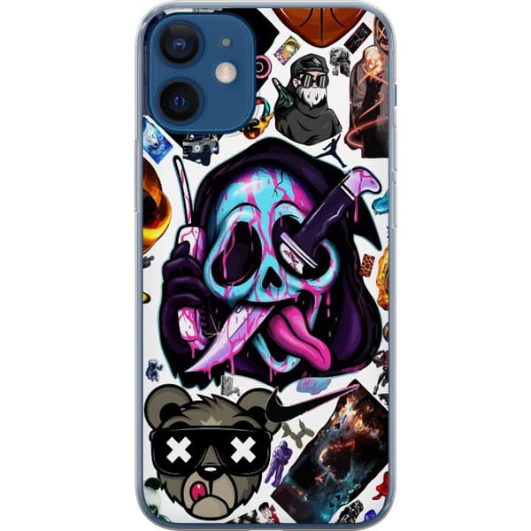 Apple iPhone 12  Genomskinligt Skal Stickers