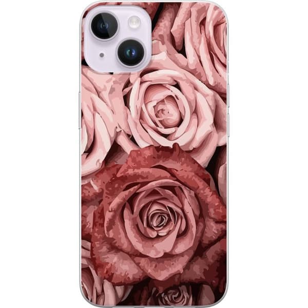 Apple iPhone 14 Plus Gennemsigtig cover Roser