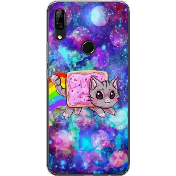 Huawei P Smart Z Gjennomsiktig deksel Flygende katt