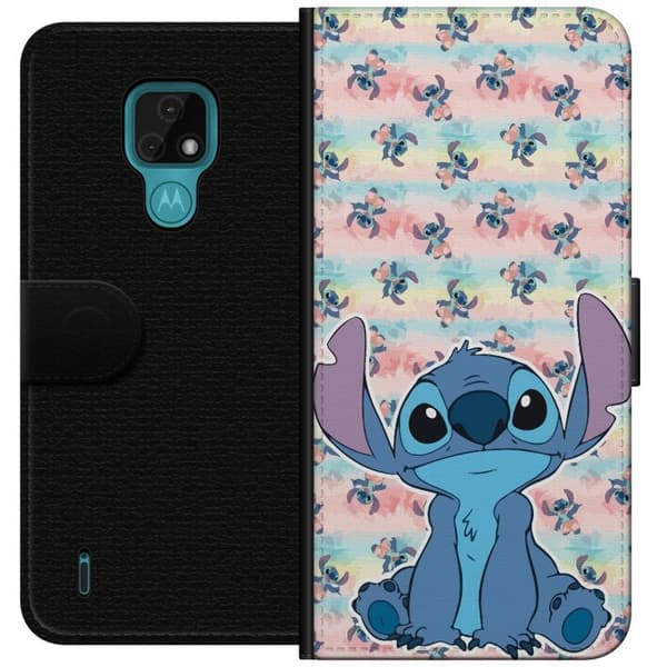 Motorola Moto E7 Plånboksfodral Stitch