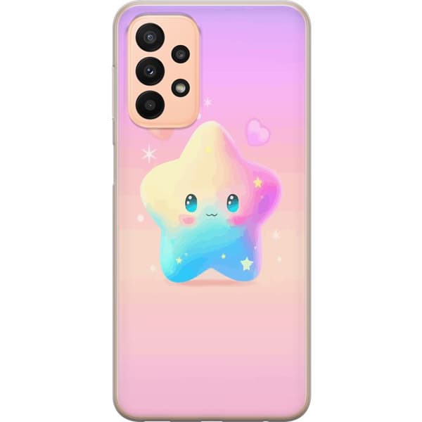 Samsung Galaxy A23 5G Gennemsigtig cover Stjerne