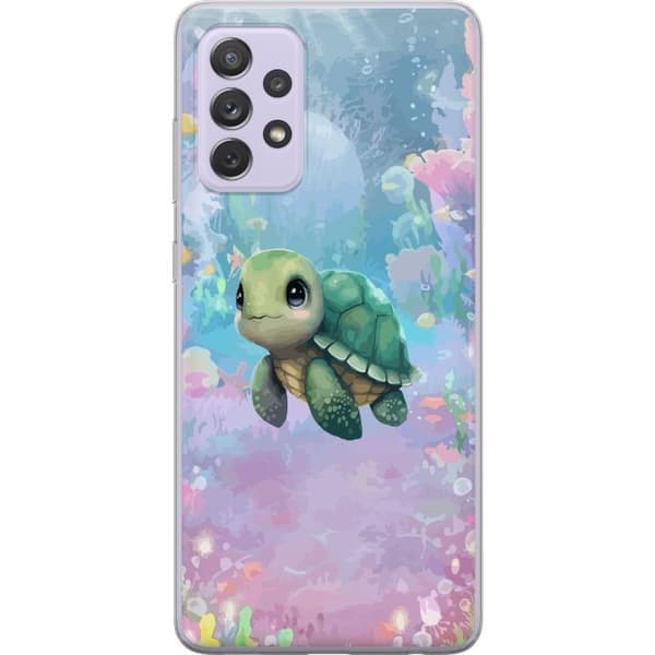 Samsung Galaxy A52s 5G Gennemsigtig cover Skildpadde