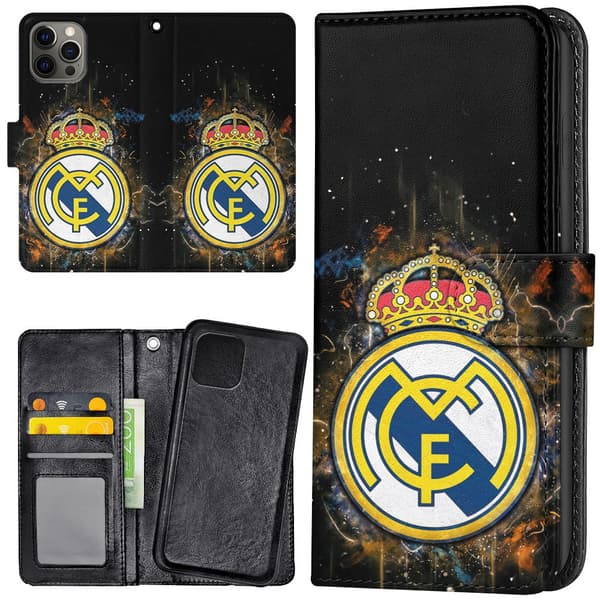 iPhone 13 Pro - Lommebok Deksel Real Madrid