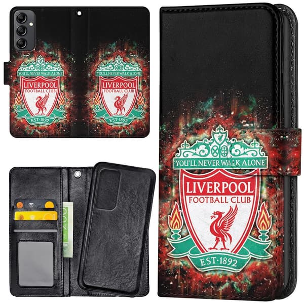 Samsung Galaxy A14 - Plånboksfodral/Skal Liverpool