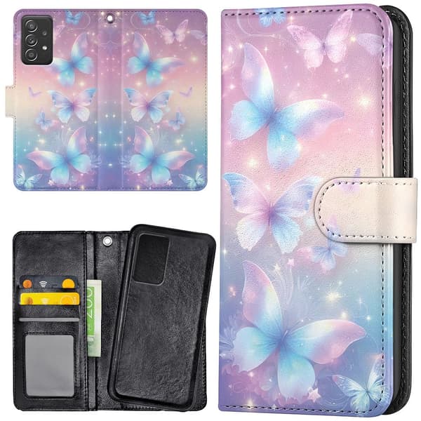 Samsung Galaxy A52/A52s 5G - Lommebok Deksel Butterflies