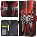 Miniatyrbilde 1 av 2: Samsung Galaxy Note 10 - Lommebok Deksel Spiderman