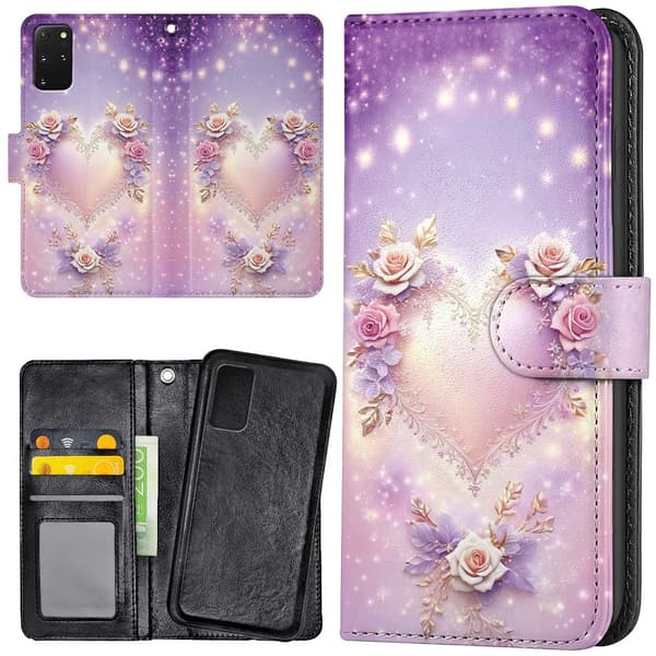 Samsung Galaxy S20 Plus - Lompakkokotelo/Kuoret Heart