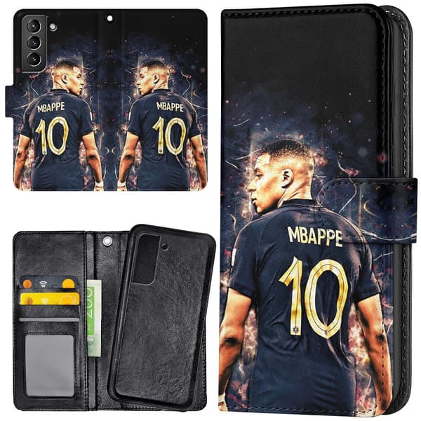 Samsung Galaxy S21 - Plånboksfodral/Skal Mbappe