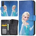Miniatyrbild 1 av 2: Samsung Galaxy S21 - Plånboksfodral/Skal Frozen Elsa