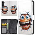 Miniatyrbilde 1 av 2: Samsung Galaxy S23 - Lommebok Deksel Emoji