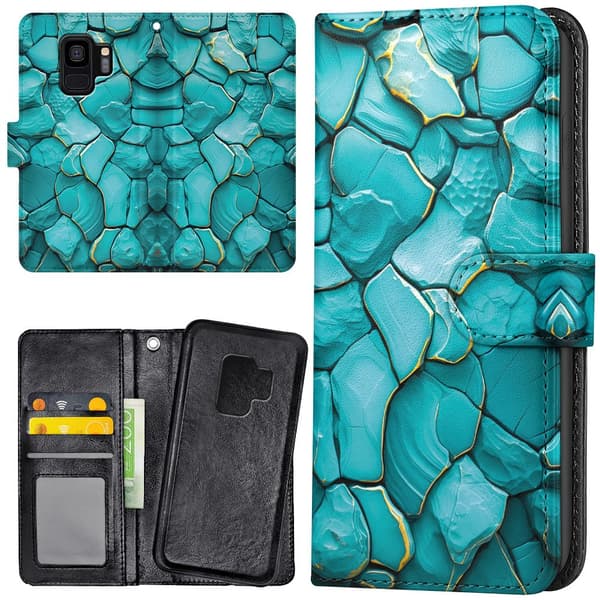 Samsung Galaxy S9 - Lommebok Deksel Stones