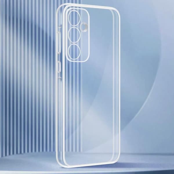 Originalfodral till Samsung Galaxy A35 5G Slim Camera Block Skyddad Samsung Transparent