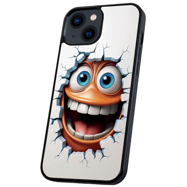 iPhone 14/15 Plus - Cover/Mobilcover Emoji