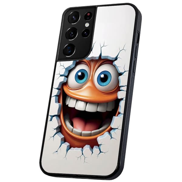 Samsung Galaxy S21 Ultra - Cover/Mobilcover Emoji