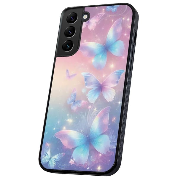 Samsung Galaxy S22 - Cover/Mobilcover Butterflies