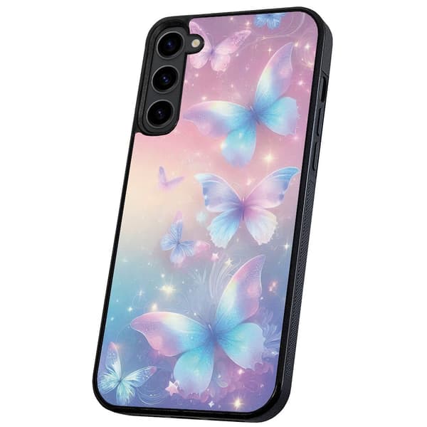 Samsung Galaxy S23 - Cover/Mobilcover Butterflies