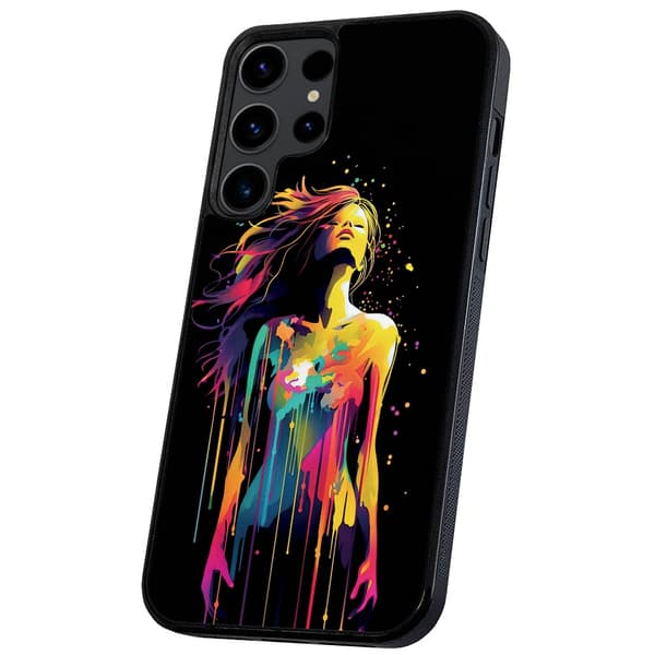 Samsung Galaxy S24 Ultra - Cover/Mobilcover Abstract