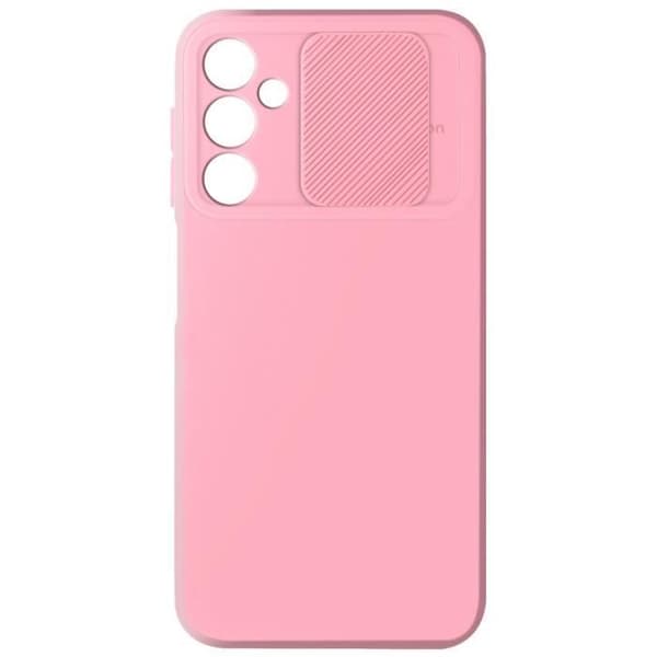 AVIZAR halvstyvt fodral till Samsung Galaxy A25 5G - Skjut kameraskydd - Pulverrosa