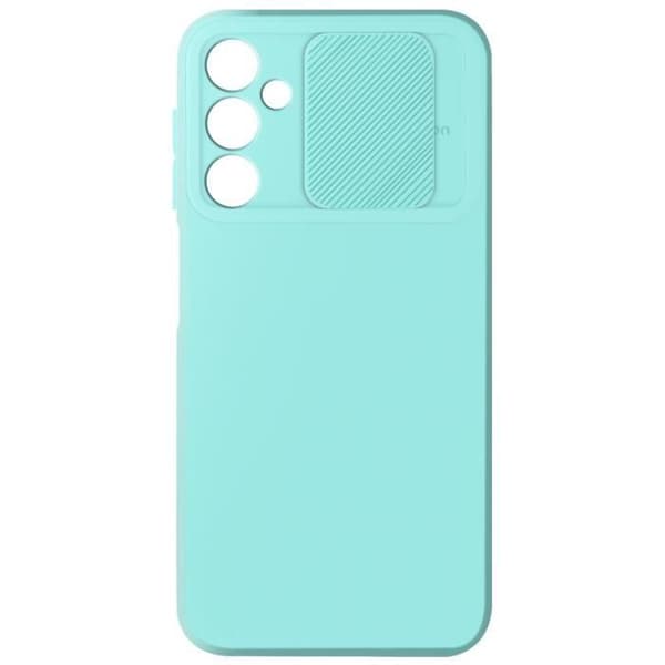 Fodral till Samsung Galaxy A25 5G - AVIZAR - Silikon - Skjut kameraskydd - Turkos