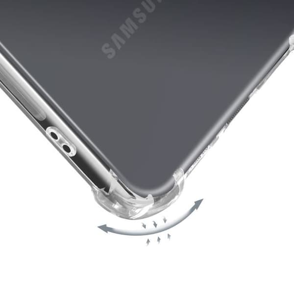 AVIZAR Fodral för Samsung Galaxy A55 5G - Soft Gel Silikon - Stötsäker förstärkta hörn - Transparent