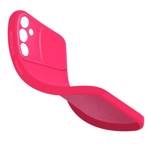 Fodral till Samsung Galaxy A25 5G Silikon Sliding Camera Cover Fuchsia