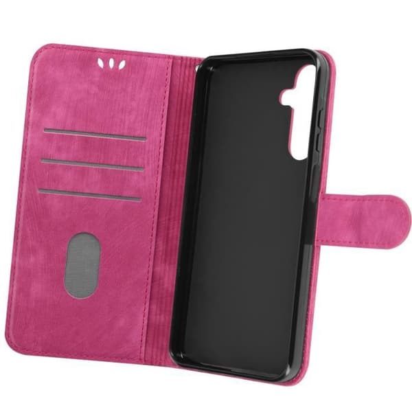 Tigerfodral till Samsung A25 5G - AVIZAR - Videosupportplånbok - Rosa