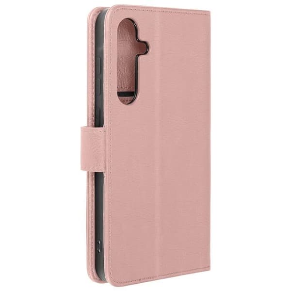 Fodral till Samsung Galaxy A55 plånbok och videohållare Champagne Pink