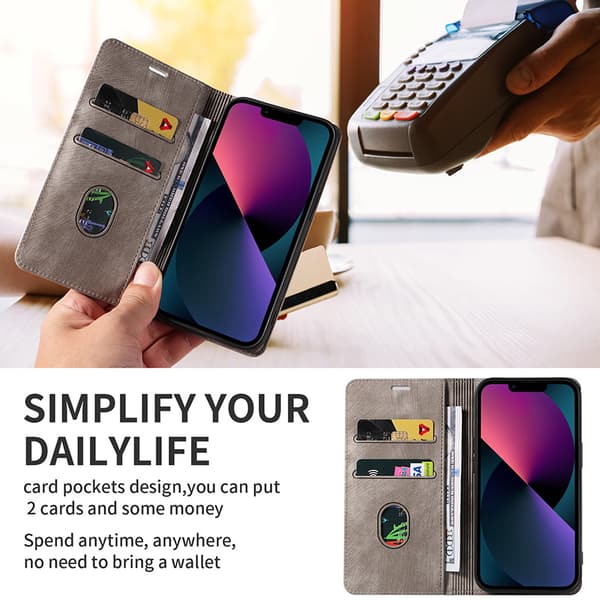 Magnetisk lædercover til Google Pixel 8 Pro