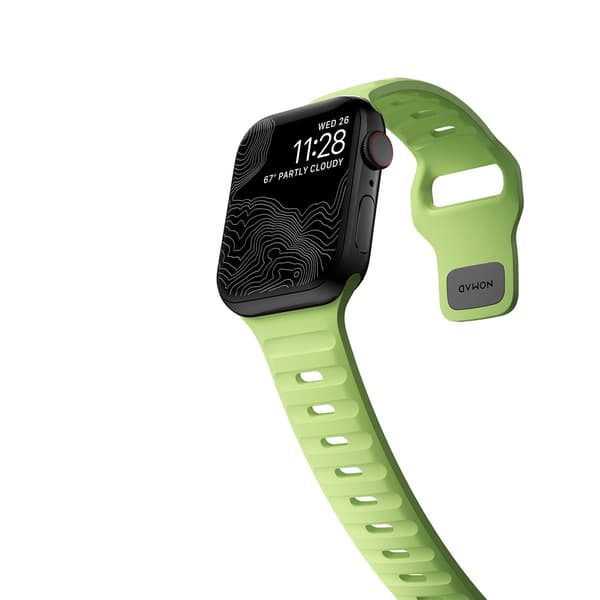 NOMAD Apple Watch 38/40/41/42mm Armband Sport Band Glow 2.0