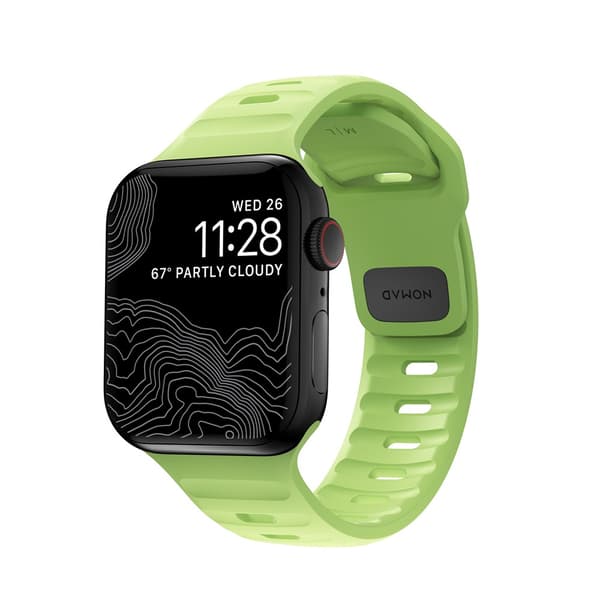 NOMAD Apple Watch 38/40/41/42mm Armband Sport Band Glow 2.0