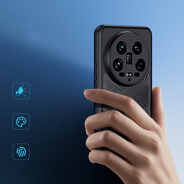 INF Skyddsfodral Frostat skyddsöverdrag för Xiaomi 14-serien Xiaomi 14 Ultra