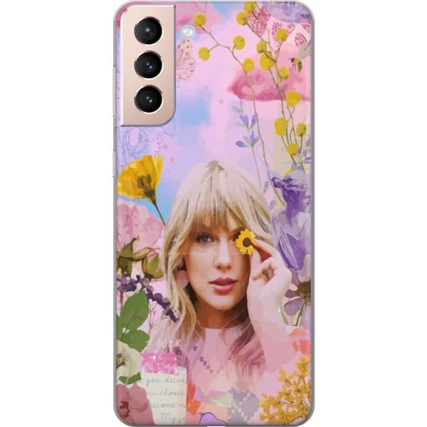Samsung Galaxy S21 Läpinäkyvä kuori Taylor Swift