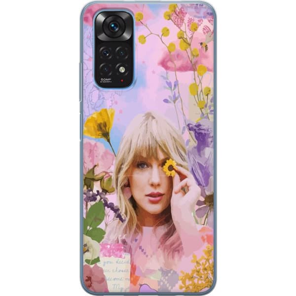 Xiaomi Redmi Note 11S Gennemsigtig cover Taylor Swift