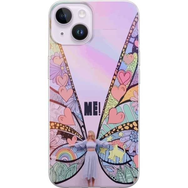 Apple iPhone 15 Plus Gennemsigtig cover Taylor Swift - ME!