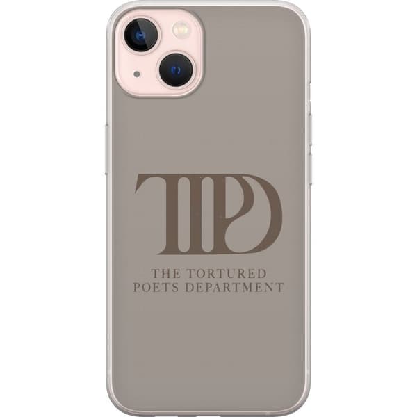Apple iPhone 13 mini Genomskinligt Skal Taylor Swift - the tortured poets department
