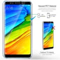 Miniatyrbild 4 av 4: 360 graders Huawei Y5p 2020 fodralskydd, helt genomskinligt skydd fram + stel baksida, pekskärmsfodral -NT