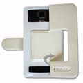 Miniatyrbild 3 av 4: Vit Folio Cover-fodral för HTC Desire 816 By Ph26®