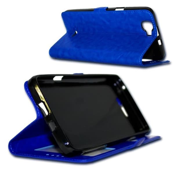 Etui Housse Coque Folio - PH26® - ALCATEL IDOL 3-4.7 - Simili läder - Mjuk - Magnetisk