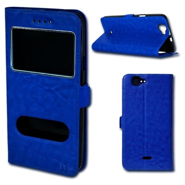 Etui Housse Coque Folio - PH26® - ALCATEL IDOL 3-4.7 - Simili läder - Mjuk - Magnetisk