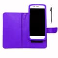 Miniatyrbild 4 av 4: Foliofodral - PH26® - Sony Xperia XA1 Plus - Ekoskinn lila - Magnetlock - Universell