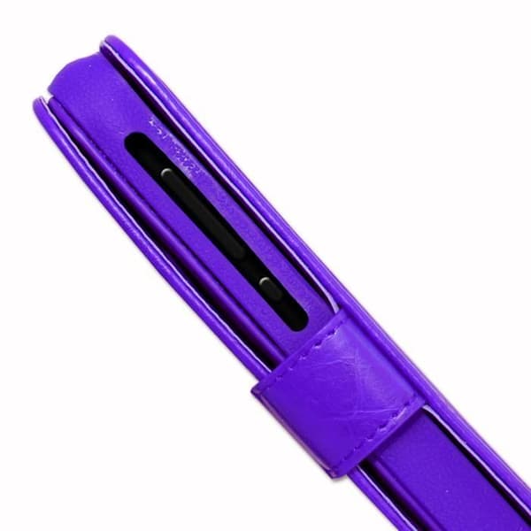 Foliofodral - PH26® - Sony Xperia XA1 Plus - Ekoskinn lila - Magnetlock - Universell
