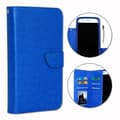 Miniatyrbild 1 av 4: Housse folio - PH26® - Xiaomi Redmi Note 4 - Ekologiskt läder blå - Magnetisk flik - Universell
