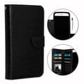 Miniatyrbild 1 av 4: Etui folio - PH26 - Sony Xperia L1 - Ekoskinn svart - Magnetlock - Universell