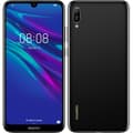 Miniatyrbild 4 av 4: Fodral till Huawei Y6 2019 Extra Slim X2 Windows i ekologiskt kvalitetsläder med magnetisk stängning och synliga sömmar - BLÅ